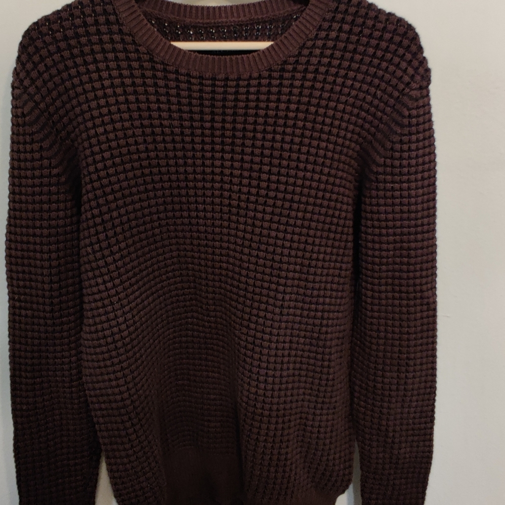 ALLSAINTS WAFFLE KNIT SWEATER